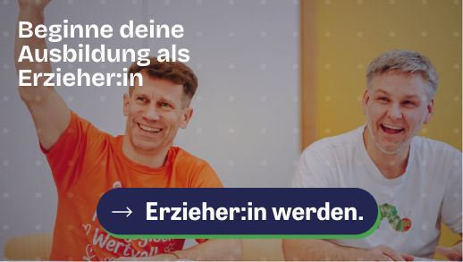 Beginne Deine Ausbildung als Erzieher:In