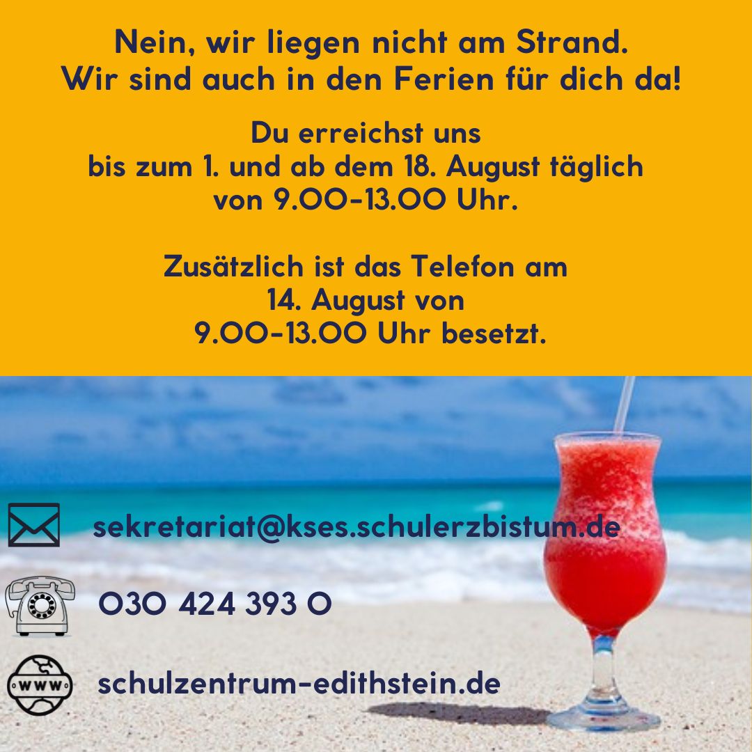 Wir sind immer da!